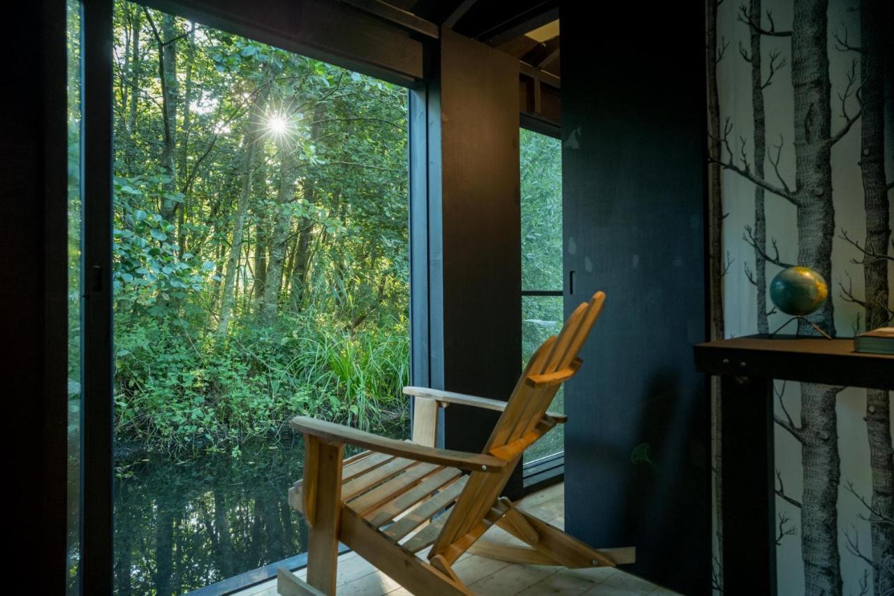 Ecolodge Le Bruit De L'Eau Saint-Quentin-en-Tourmont Exterior foto
