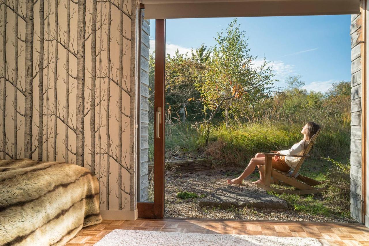 Ecolodge Le Bruit De L'Eau Saint-Quentin-en-Tourmont Exterior foto